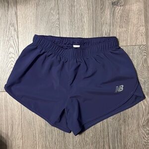 New balance purple running shorts